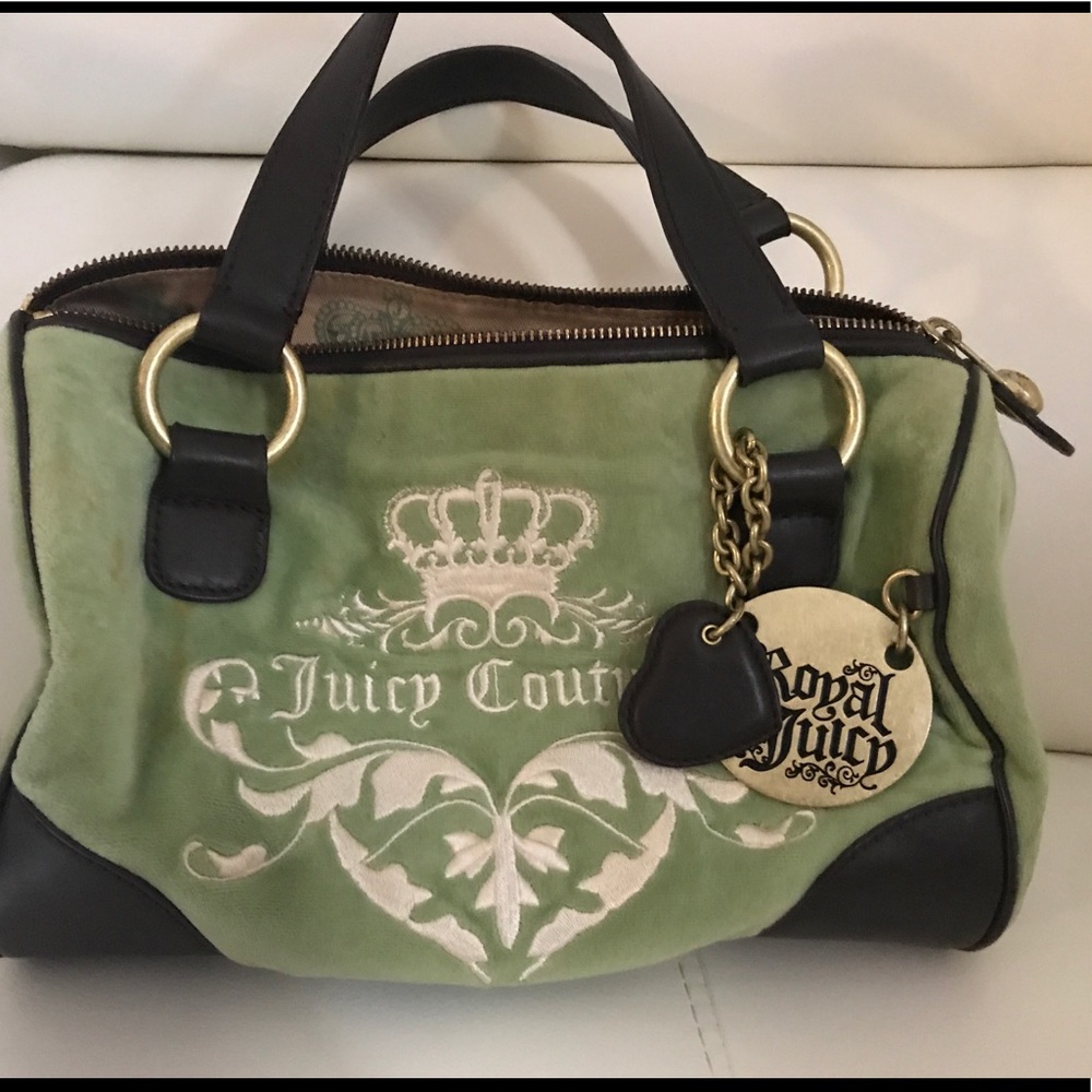 Juicy couture purse / green